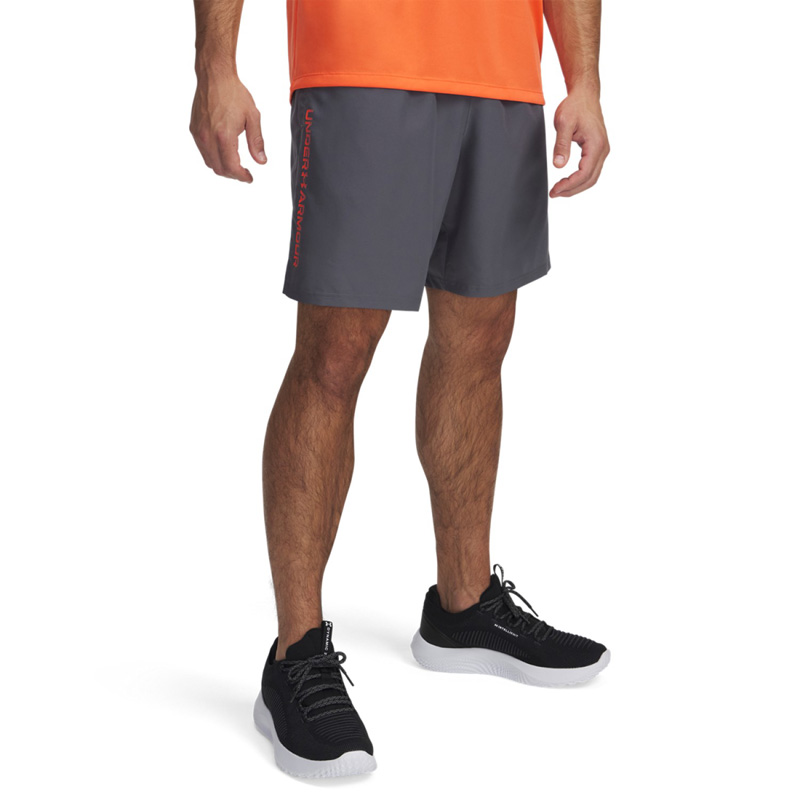 Under Armour Woven Wdmk Shorts (1383356-026)ΑΝΔΡΙΚΟ ΣΟΡΤΣ ΓΚΡΙ
