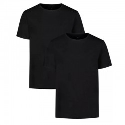 Under Armour PERFORMANCE COTTON UNDERSHIRT 2 PACK(6007621-001)ΑΝΔΡΙΚΟ T-SHIRT ΜΑΥΡΟ 2 ΤΕΜΑΧΙΑ