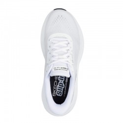 SKECHERS Max Cushioning Endeavour - Hallandale (129473-WBK)ΓΥΝΑΙΚΕΙΑ ΠΑΠΟΥΤΣΙΑ RUNNING ΛΕΥΚΑ