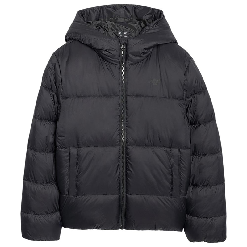 4F Down Jacket (4FJWAW25TDJAM620-20S)ΠΑΙΔΙΚΟ ΜΠΟΥΦΑΝ ΜΑΥΡΟ 4F Down Jacket (4FJWAW25TDJAM620-20S)ΠΑΙΔΙΚΟ ΜΠΟΥΦΑΝ ΜΑΥΡΟ