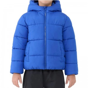 4F DOWN JACKET (4FJWAW25TDJAM620-36S)ΠΑΙΔΙΚΟ ΜΠΟΥΦΑΝ ΜΠΛΕ