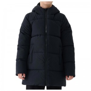 4F DOWN JACKET (4FJWAW25TDJAM623-20S)ΠΑΙΔΙΚΟ ΜΠΟΥΦΑΝ ΜΑΥΡΟ