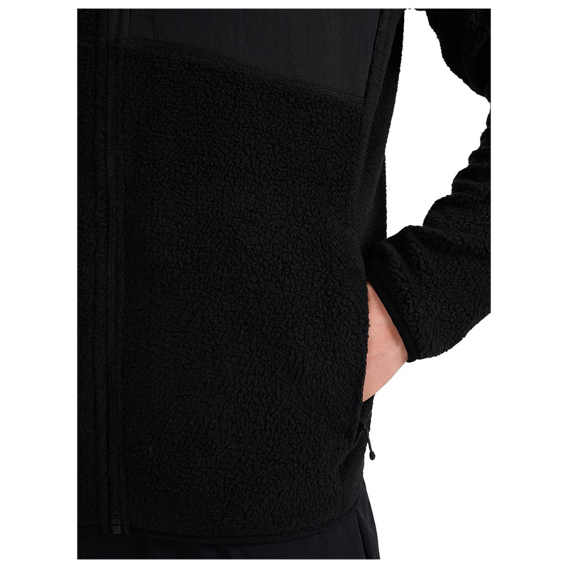 4F JACKET FLEECE (4FWAW25TFLEM339-20S)ΑΝΔΡΙΚΗ ΖΑΚΕΤΑ ΜΑΥΡΗ