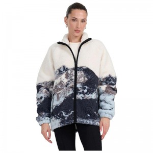 4F Unisex oversize sherpa fleece (4FWAW25TFLEU351-90A)ΜΠΟΥΦΑΝ UNISEX multicolor 4F Unisex oversize sherpa fleece (4FWAW25TFLEU351-90A)ΜΠΟΥΦΑΝ UNISEX multicolor
