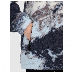4F Unisex oversize sherpa fleece (4FWAW25TFLEU351-90A)ΜΠΟΥΦΑΝ UNISEX multicolor