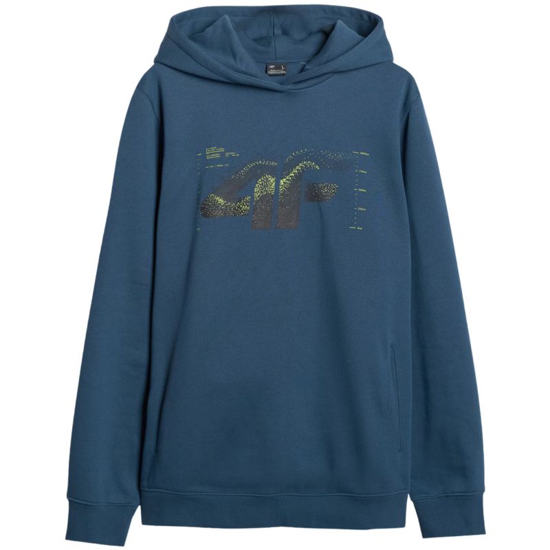 4F sweatshirt (4FWAW25TSWSM1904-46S)ΑΝΔΡΙΚΗ ΦΟΥΤΕΡ ΜΠΛΟΥΖΑ ΜΕ ΚΟΥΚΟΥΛΑ ΜΠΛΕ 4F sweatshirt (4FWAW25TSWSM1904-46S)ΑΝΔΡΙΚΗ ΦΟΥΤΕΡ ΜΠΛΟΥΖΑ ΜΕ ΚΟΥΚΟΥΛΑ ΜΠΛΕ