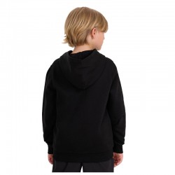 4F SWEATSHIRT KIDS (4FJWAW25TSWSM1958-20S)ΠΑΙΔΙΚΗ ΦΟΥΤΕΡ ΜΠΛΟΥΖΑ ΜΕ ΚΟΥΚΟΥΛΑ ΜΑΥΡΗ