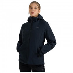 4F Technical Jacket WMNS (4FWAW25TTJAF0807-20S)ΓΥΝΑΙΚΕΙΟ ΜΠΟΥΦΑΝ ΓΙΑ ΣΚΙ ΜΑΥΡΟ