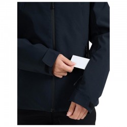 4F Technical Jacket WMNS (4FWAW25TTJAF0807-20S)ΓΥΝΑΙΚΕΙΟ ΜΠΟΥΦΑΝ ΓΙΑ ΣΚΙ ΜΑΥΡΟ