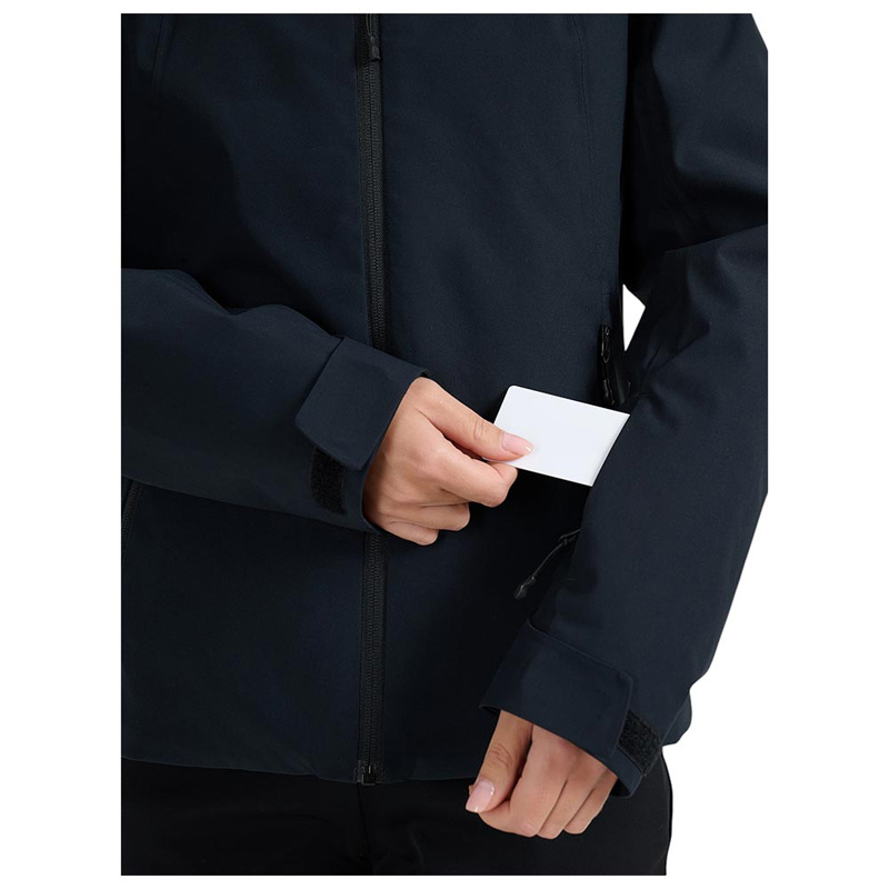 4F Technical Jacket WMNS (4FWAW25TTJAF0807-20S)ΓΥΝΑΙΚΕΙΟ ΜΠΟΥΦΑΝ ΓΙΑ ΣΚΙ ΜΑΥΡΟ