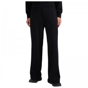 4F TOUSERS WMNS (4FWAW25TTROF1181-21S)Γυναικείο παντελόνι φόρμας ΜΑΥΡΟ