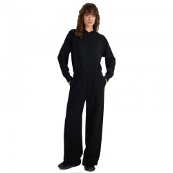 4F TOUSERS WMNS (4FWAW25TTROF1181-21S)Γυναικείο παντελόνι φόρμας ΜΑΥΡΟ