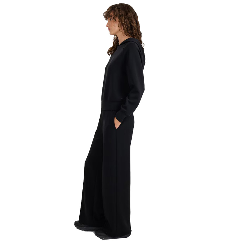 4F TOUSERS WMNS (4FWAW25TTROF1181-21S)Γυναικείο παντελόνι φόρμας ΜΑΥΡΟ