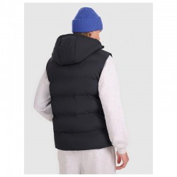 4F Vest Jacket (4FWAW25TVJAM226-20S)Ανδρικό αμάνικο μπουφάν ΜΑΥΡΟ