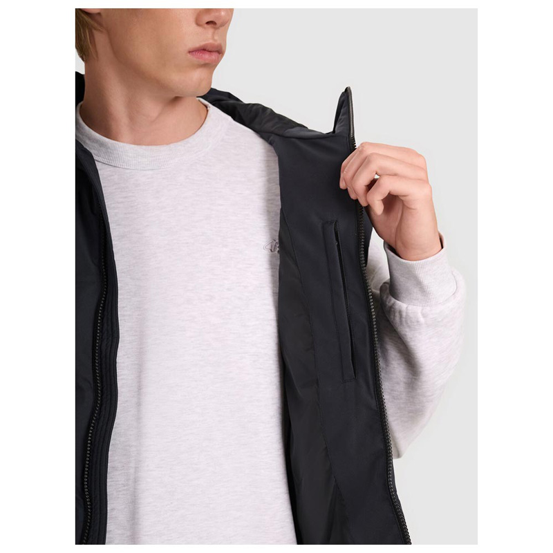 4F Vest Jacket (4FWAW25TVJAM226-20S)Ανδρικό αμάνικο μπουφάν ΜΑΥΡΟ
