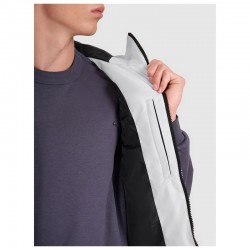 4F Vest Jacket (4FWAW25TVJAM226-27S)Ανδρικό αμάνικο μπουφάν COLD LIGHT GREY