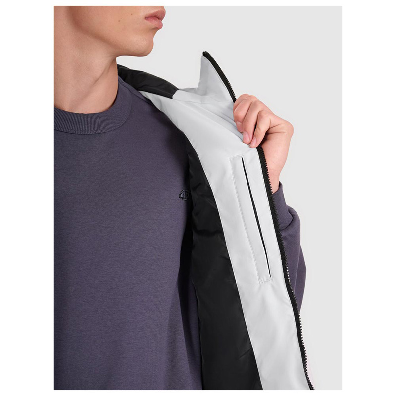 4F Vest Jacket (4FWAW25TVJAM226-27S)Ανδρικό αμάνικο μπουφάν COLD LIGHT GREY