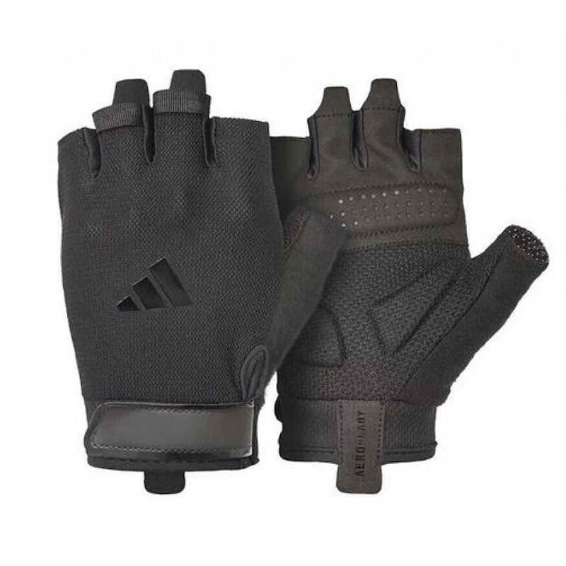 Adidas Performance Essential Training L Γάντια Γυμναστηρίου Μαυρα (ADGB-15003BK)