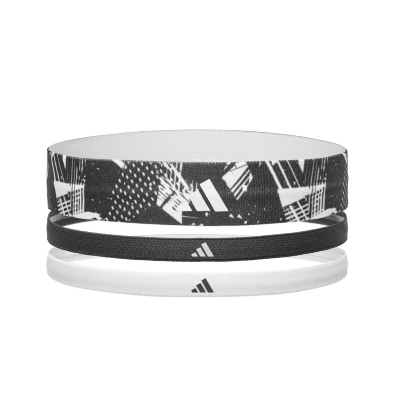 Adidas Hairbands Graphic Black White (ADAC-16161-BLAKWHI)