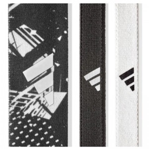 Adidas Hairbands Graphic Black White (ADAC-16161-BLAKWHI) Adidas Hairbands Graphic Black White (ADAC-16161-BLAKWHI)