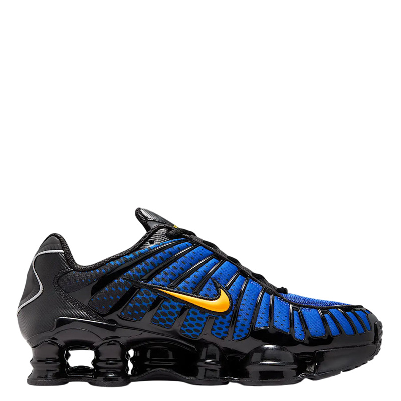Nike Shox TL (IB7670-001)Ανδρικά παπούτσια Μαύρο/Metallic Silver/Lyon Blue/Varsity Maize