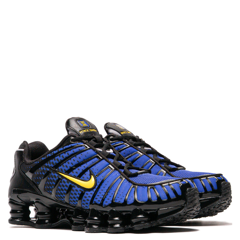 Nike Shox TL (IB7670-001)Ανδρικά παπούτσια Μαύρο/Metallic Silver/Lyon Blue/Varsity Maize