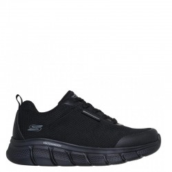 SKECHERS BOBS B Flex - Rainy Edge WATERPROOF (118111-BBK)ΑΝΔΡΙΚΑ ΠΑΠΟΥΤΣΙΑ ΑΔΙΑΒΡΟΧΑ ΜΑΥΡΑ