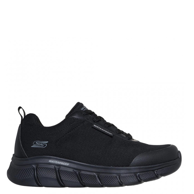 SKECHERS BOBS B Flex - Rainy Edge WATERPROOF (118111-BBK)ΑΝΔΡΙΚΑ ΠΑΠΟΥΤΣΙΑ ΑΔΙΑΒΡΟΧΑ ΜΑΥΡΑ