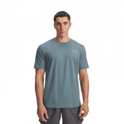 Under Armour Sportstyle Left Chest (1326799-587)ΑΝΔΡΙΚΟ T-SHIRT Jasper Blue/Serpentine