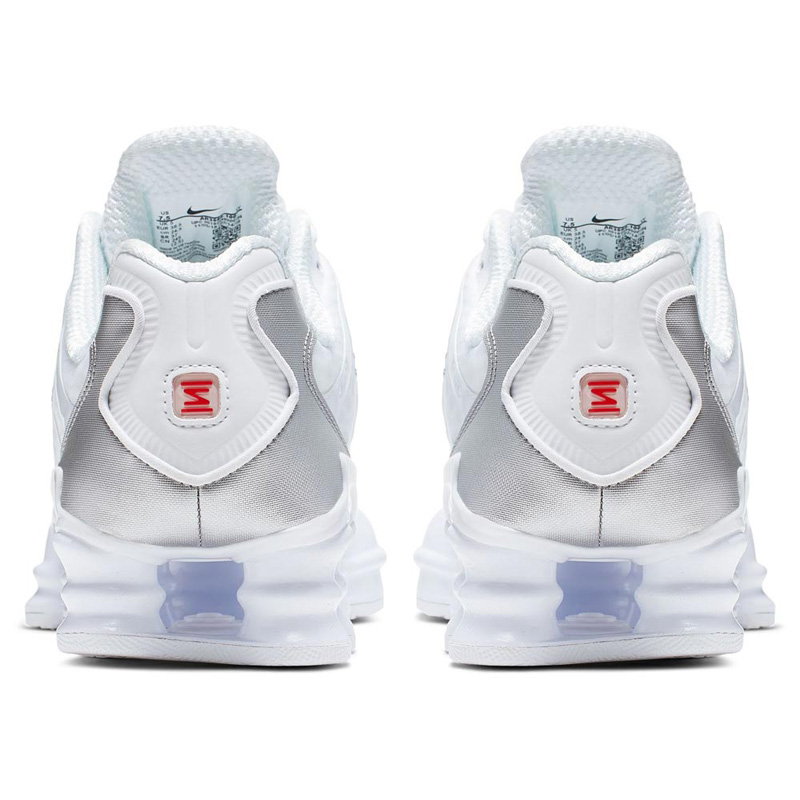 Nike Shox TL (AR3566-100)Λευκό/Metallic Silver/Max Orange/Λευκό