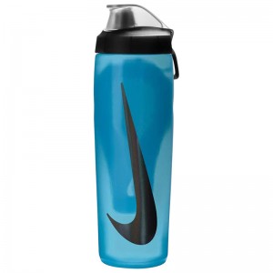 Nike Refuel Locking Lid Bottle (N.100.7668-420)Παγούρι Νερού blue/black 709 ml Nike Refuel Locking Lid Bottle (N.100.7668-420)Παγούρι Νερού blue/black 709 ml