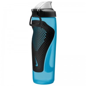 Nike Refuel Locking Lid Bottle (N.100.7668-420)Παγούρι Νερού blue/black 709 ml Nike Refuel Locking Lid Bottle (N.100.7668-420)Παγούρι Νερού blue/black 709 ml