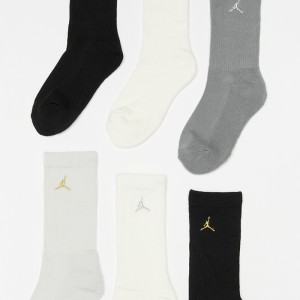 JORDAN EVERYDAY ESSENTIALS 6PK CREW (BJ0583-G0J)ΠΑΙΔΙΚΕΣ ΚΑΛΤΣΕΣ 6 ΤΕΜΑΧΙΑ ΠΟΛΥΧΡΩΜΕΣ