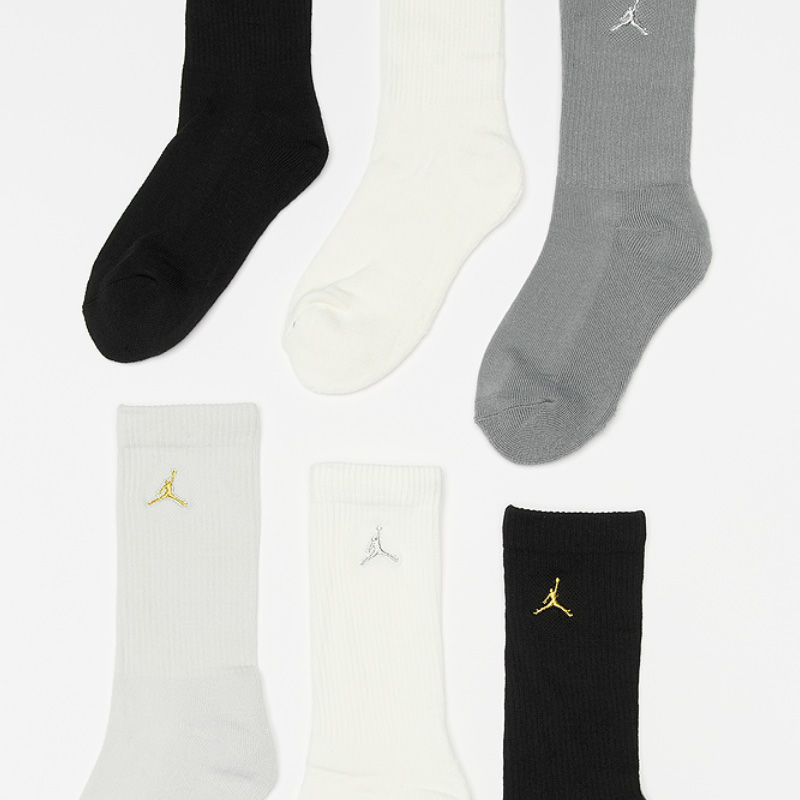 JORDAN EVERYDAY ESSENTIALS 6PK CREW (BJ0583-G0J)ΠΑΙΔΙΚΕΣ ΚΑΛΤΣΕΣ 6 ΤΕΜΑΧΙΑ ΠΟΛΥΧΡΩΜΕΣ