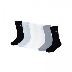 JORDAN EVERYDAY ESSENTIALS 6PK CREW (BJ0583-G0J)ΠΑΙΔΙΚΕΣ ΚΑΛΤΣΕΣ 6 ΤΕΜΑΧΙΑ ΠΟΛΥΧΡΩΜΕΣ