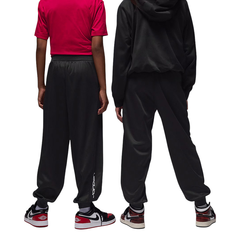 JORDAN JDN UNISEX EASE FLC SWEATPANT (95D568-023)ΠΑΙΔΙΚΟ ΠΑΝΤΕΛΟΝΙ ΦΟΡΜΑΣ ΜΑΥΡΟ