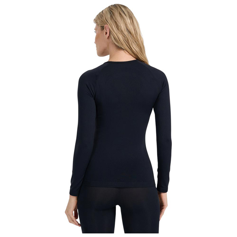 4F Γυναικεία μακρυμάνικη ισοθερμική μπλούζα (4FWAW25USEAF220-20S)ΜΑΥΡΗ
