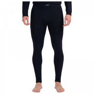 4F Ανδρικό ισοθερμικό κολάν ΜΑΥΡΟ (4FWAW25USEAM234-20S)