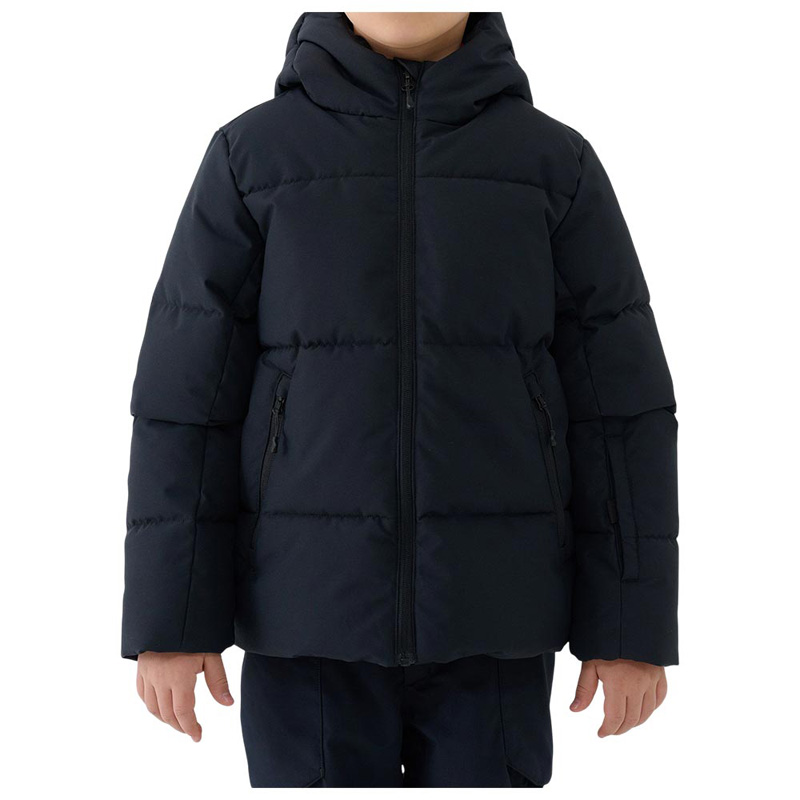 4F Παιδικό μπουφάν Technical Jacket ΜΑΥΡΟ ΑΔΙΑΒΡΟΧΟ (4FJWAW25TTJAM0822-20S)