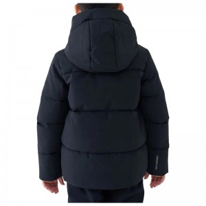 4F Παιδικό μπουφάν Technical Jacket ΜΑΥΡΟ ΑΔΙΑΒΡΟΧΟ (4FJWAW25TTJAM0822-20S)