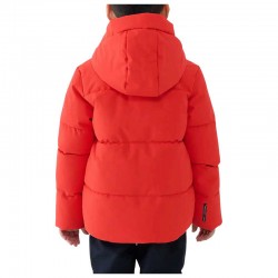 4F Παιδικό μπουφάν Technical Jacket ΚΟΚΚΙΝΟ ΑΔΙΑΒΡΟΧΟ (4FJWAW25TTJAM0822-62S)