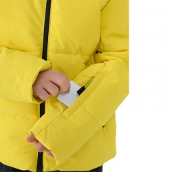 4F Παιδικό μπουφάν Technical Jacket ΚΙΤΡΙΝΟ ΑΔΙΑΒΡΟΧΟ (4FJWAW25TTJAM0822-71S)