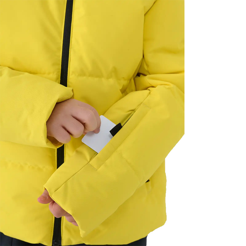 4F Παιδικό μπουφάν Technical Jacket ΚΙΤΡΙΝΟ ΑΔΙΑΒΡΟΧΟ (4FJWAW25TTJAM0822-71S)