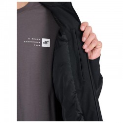 4F Ανδρικό μπουφάν Technical Jacket (4FWAW25TTJAM0883-20S)ΑΝΔΡΙΚΟ ΜΠΟΥΦΑΝ ΑΔΙΑΒΡΟΧΟ/ΑΝΤΙΑΝΕΜΙΚΟ ΜΑΥΡΟ