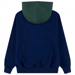 Jordan Brooklyn Fleece Full-Zip Hoodie (95F115-U9J)ΠΑΙΔΙΚΗ ΖΑΚΕΤΑ ΜΕ ΚΟΥΚΟΥΛΑ BLUE VOID