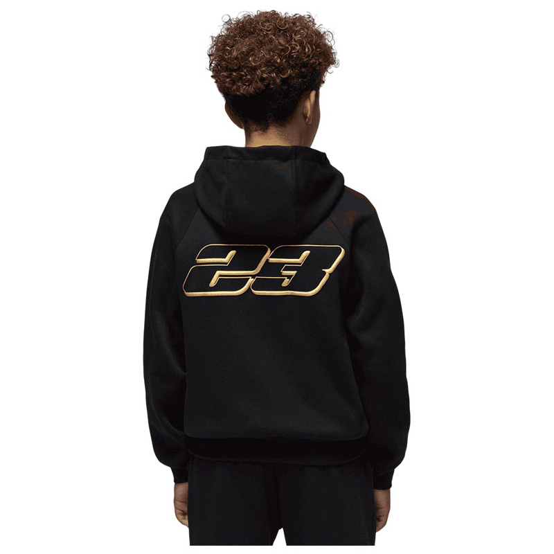 Jordan Mountainside Fleece Pullover Hoodie KIDS (95F338-023)ΠΑΙΔΙΚΗ ΦΟΥΤΕΡ ΜΠΛΟΥΖΑ ΜΑΥΡΗ