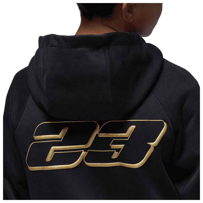 Jordan Mountainside Fleece Pullover Hoodie KIDS (95F338-023)ΠΑΙΔΙΚΗ ΦΟΥΤΕΡ ΜΠΛΟΥΖΑ ΜΑΥΡΗ