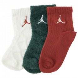 Jordan Soft & Cozy Ankle Socks 3 pairs (NJ0805-782)ΒΡΕΦΙΚΕΣ ΚΑΛΤΣΕΣ ΠΟΛΥΧΡΩΜΕΣ 3 ΤΕΜΑΧΙΑ