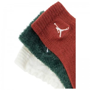 Jordan Soft & Cozy Ankle Socks 3 pairs (NJ0805-782)ΒΡΕΦΙΚΕΣ ΚΑΛΤΣΕΣ ΠΟΛΥΧΡΩΜΕΣ 3 ΤΕΜΑΧΙΑ