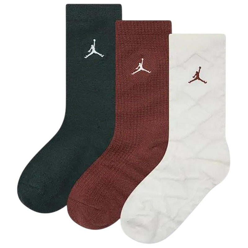 Jordan Heritage Gifting Crew Socks 3 pairs (BJ0806-782)ΠΑΙΔΙΚΕΣ ΚΑΛΤΣΕΣ ΠΟΛΥΧΡΩΜΕΣ 3 ΤΕΜΑΧΙΑ